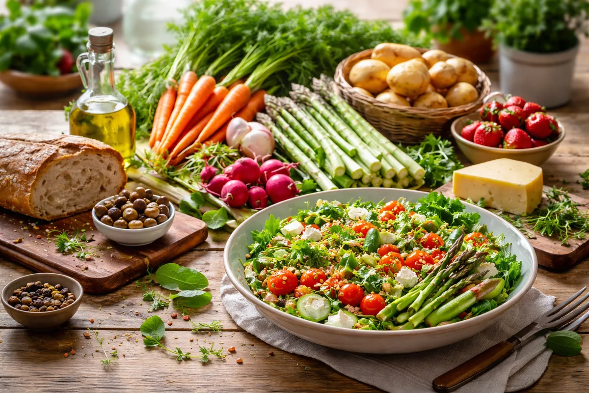 Comment organiser des repas durables avec des produits locaux et de saison