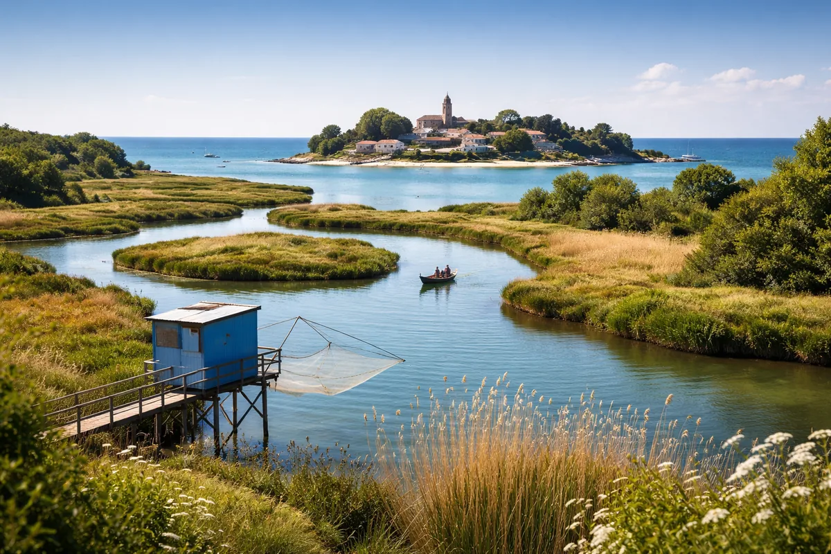 Découvrir les îles et les marais de la loire-atlantique