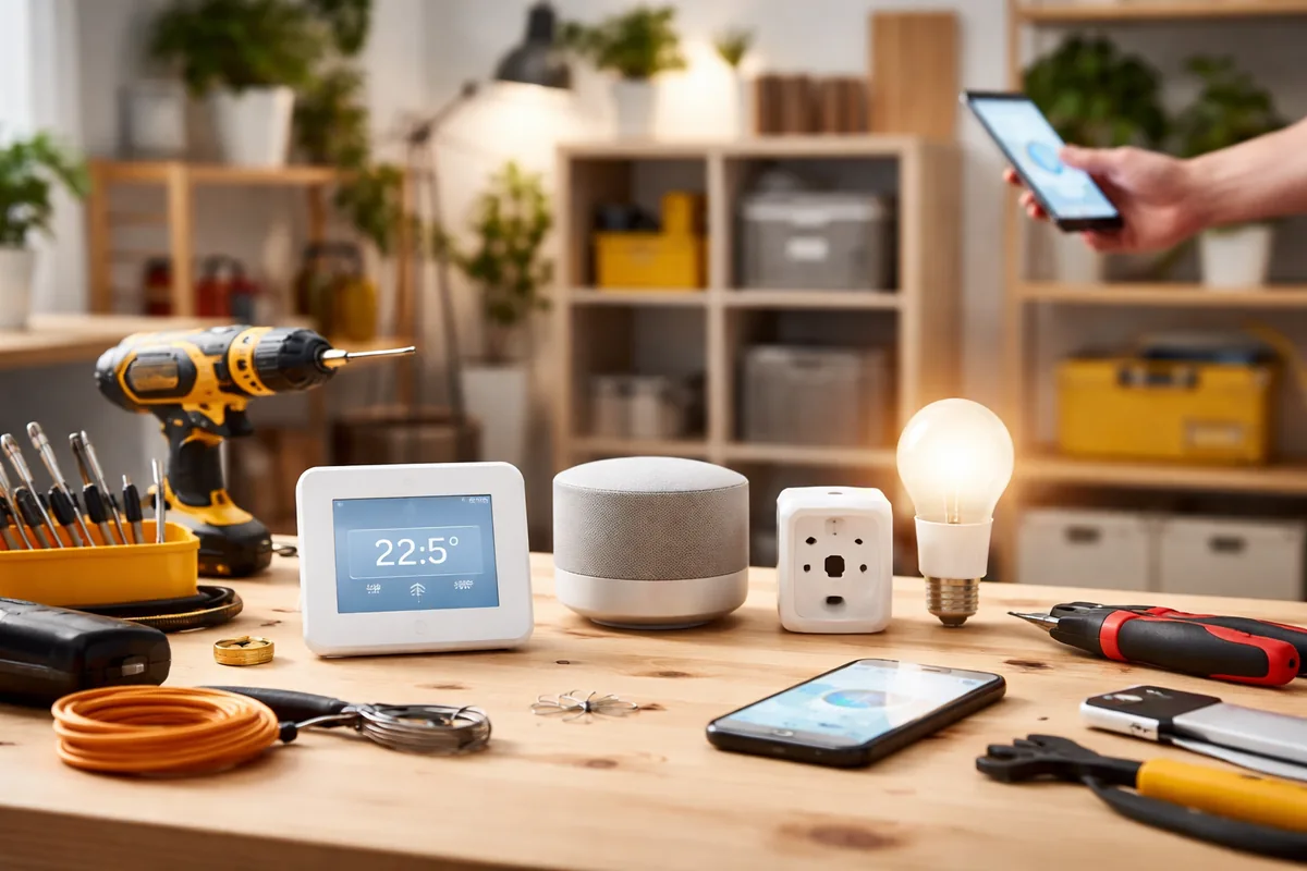 Comment intégrer des éléments de domotique dans votre projet de bricolage