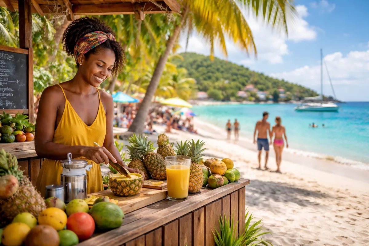 Comment l'entrepreneuriat créole influence-t-il le tourisme aux Antilles ?